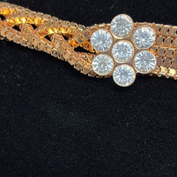 Sophia Gold Metal Jewel Vintage Belt NWT NOS - Picture 8 of 15